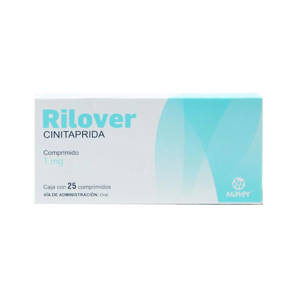 Rilover (Cinitaprida) 1mg 25comp - Farmacia Humus - Gastroenterología (Estomacal)