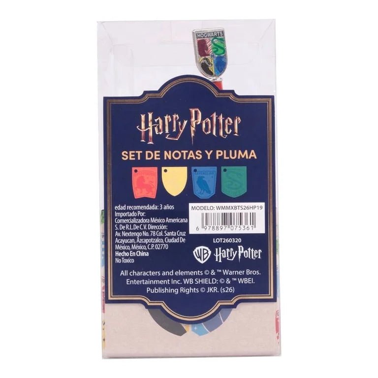 Set de Notas y Pluma Harry Potter – Edición Especial - Farmacia Humus - Especiales