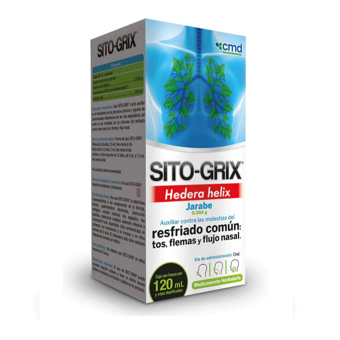 Sito-Grix (Hedera Helix) 0.084g 120ml - Farmacia Humus - Respiratorio