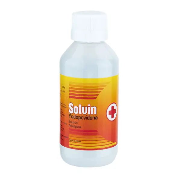Solvin (Yodopovidona) Solucion Antiseptica 120ml - Farmacia Humus - Botiquín