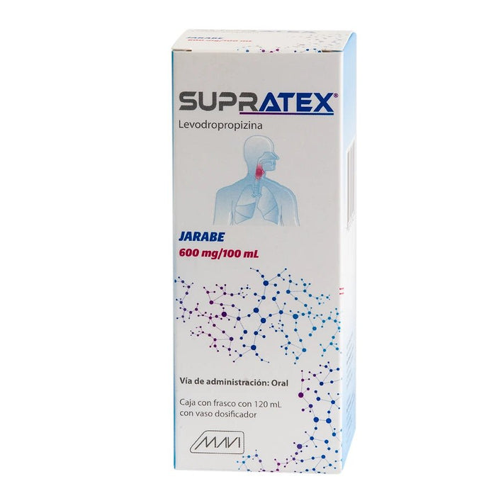 Supratex (Levodropropizina) 600mg/100ml 120ml - Farmacia Humus - Respiratorio