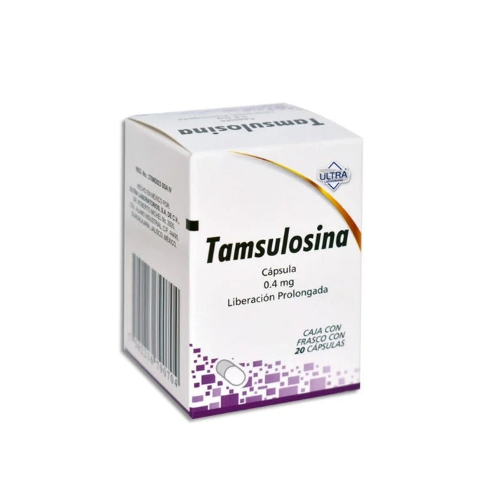 Tamsulosina 0.4mg 20cap (Ultra) - Farmacia Humus - Urología