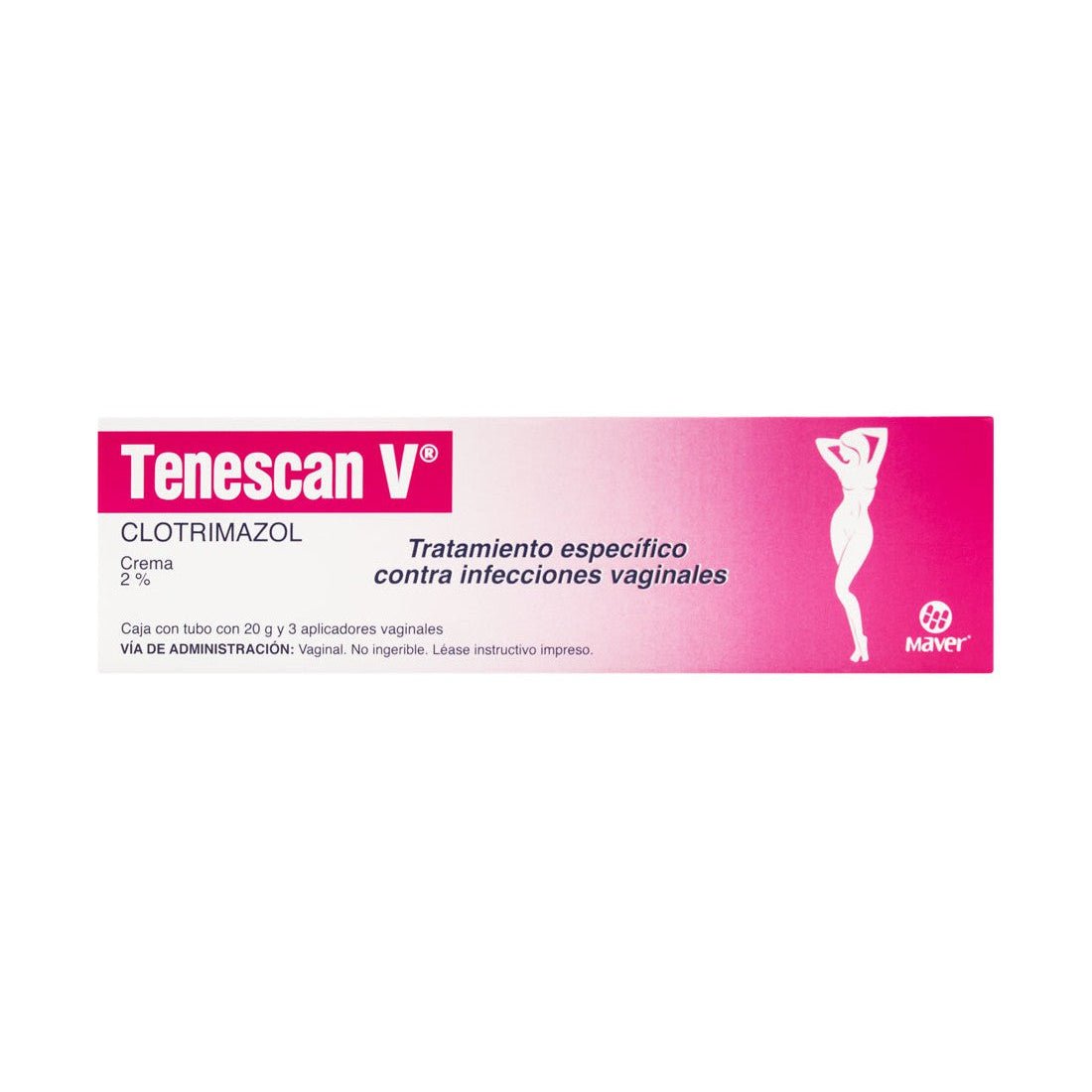 Tenescan V (Clotrimazol) 2% 20g - Farmacia Humus - Dermatología (Piel y Uñas)