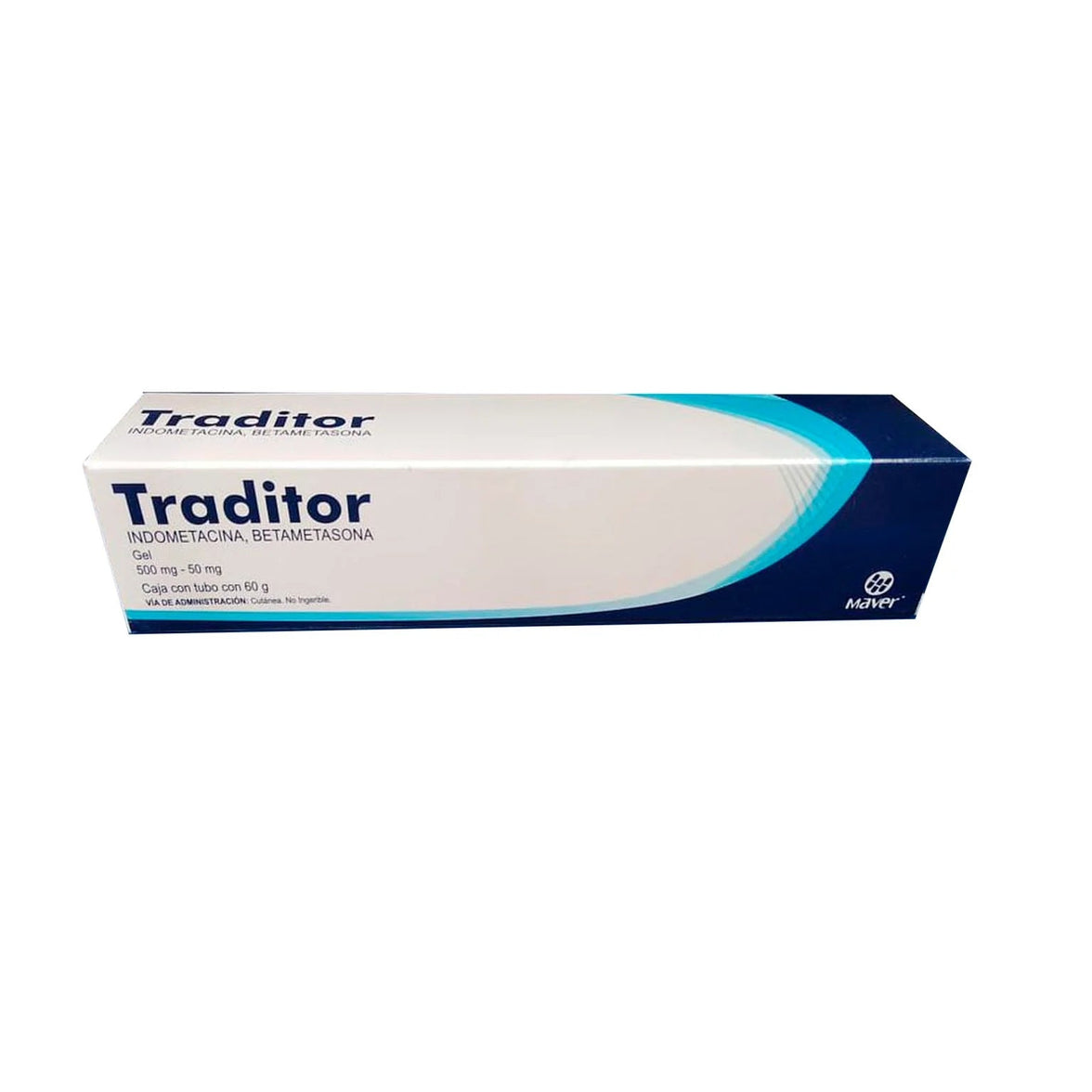 Traditor (Indometacina/Betametasona) 500/50mg 60g - Farmacia Humus - Dolor y Fiebre