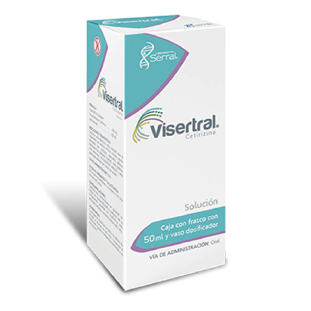 Visertral (Cetirizina) 1mg/ml 50ml - Farmacia Humus - Infectología